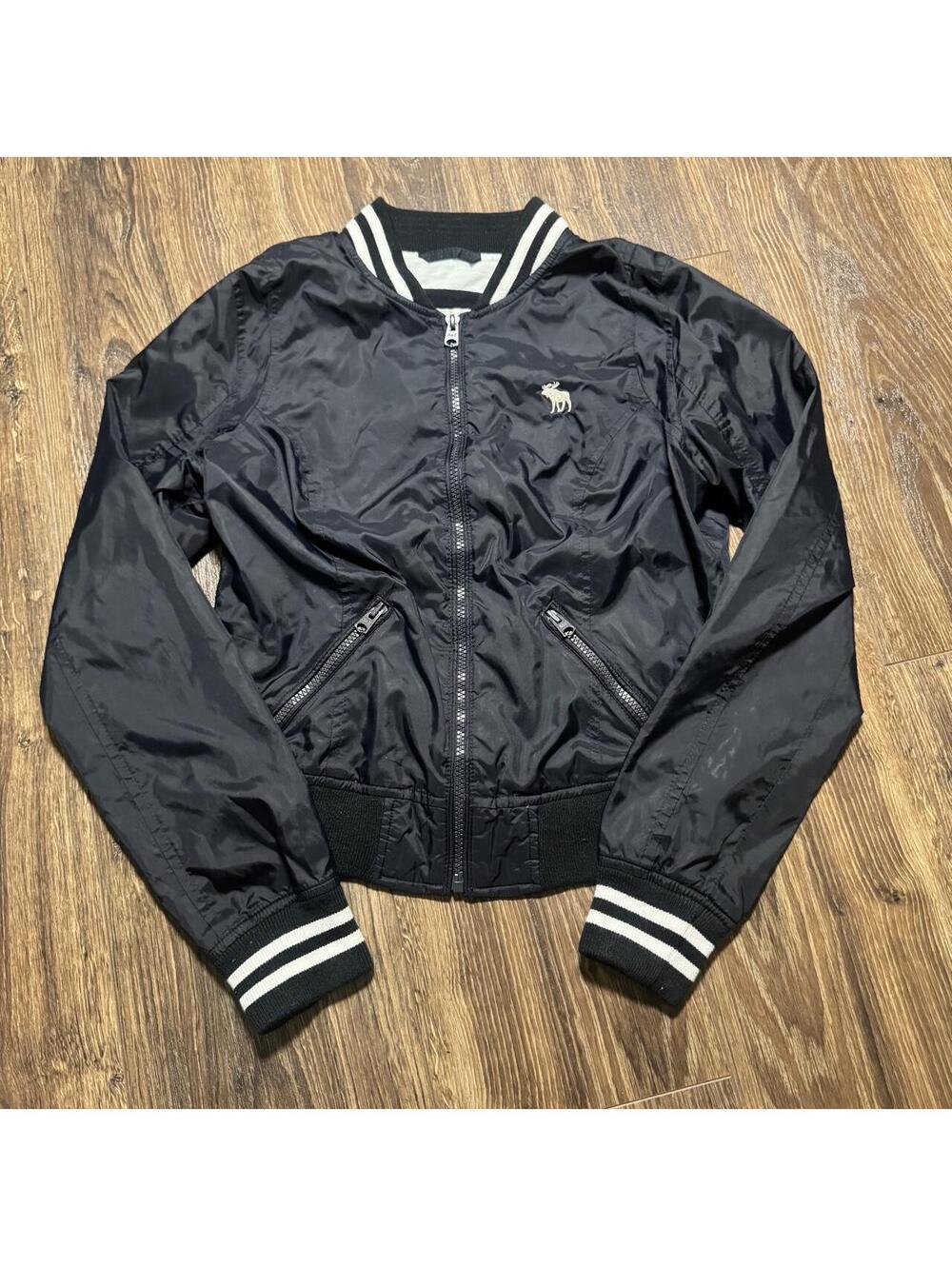 Abercrombie & Fitch Women's Navy Jacket